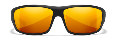Очки Wiley X WX OMEGA Matte Black CAPTIVATE™ Polarized Bronze Mirror