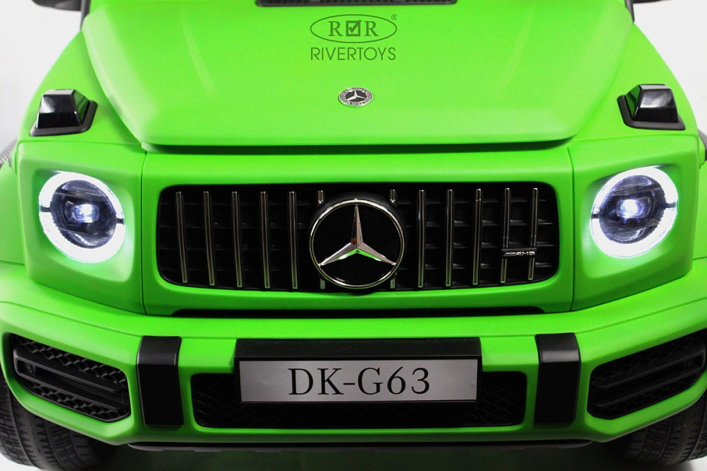Детский электромобиль RiverToys Mercedes Benz G63 Y777YY GREEN-MATTE/зеленый матовый