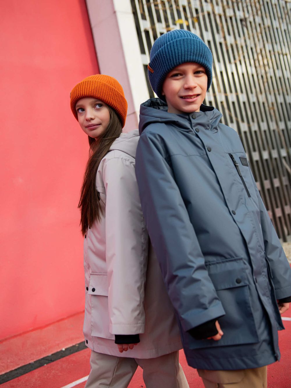 Шапка из смесовой шерсти "Джинс" 7+