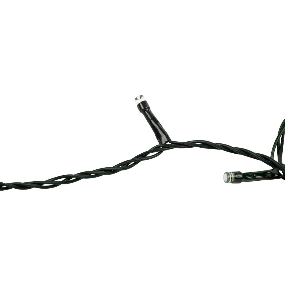 ULD-S1000-100-DGA MULTI-2 IP20 Гирлянда светодиодная. 10м. 100 светодиодов. Голубой. желтый. зеленый. розовый свет. Провод зеленый. ТМ Uniel