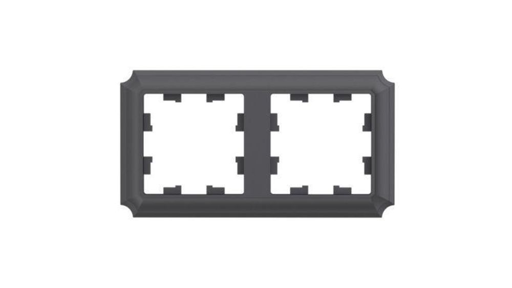 Рамка 2-м AtlasDesign Antique универс. базальт SE ATN101402 Рамка 2-м AtlasDesign Antique универс. базальт SE ATN101402