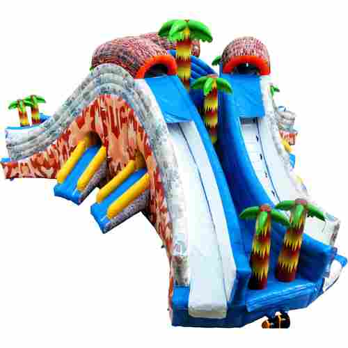 Надувная водная горка «Тропический драйв» 16*9*6 м