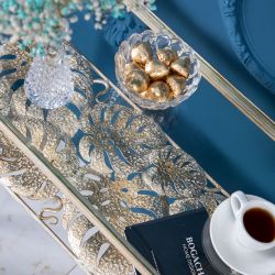 Консоль Monstera Deliciosa (Монстера) Айвори