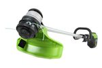 Аккумуляторный триммер Greenworks GD60LTК4, 60v, 40 см, (2108307UB), с аккумулятором 4 А·ч и зарядным устройством
