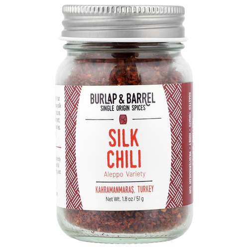Burlap & Barrel, шелковый чили, сорт из Алеппо, 51 г (1,8 унции)