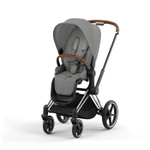 Коляска Cybex Priam IV 2 в 1 цвет Mirage Grey на шасси Chrome Brown