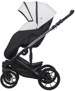 Детская коляска Riko Nano Thermo Ecco 3 в 1 с автокреслом Rant Cruise Grey 02 White (белый)