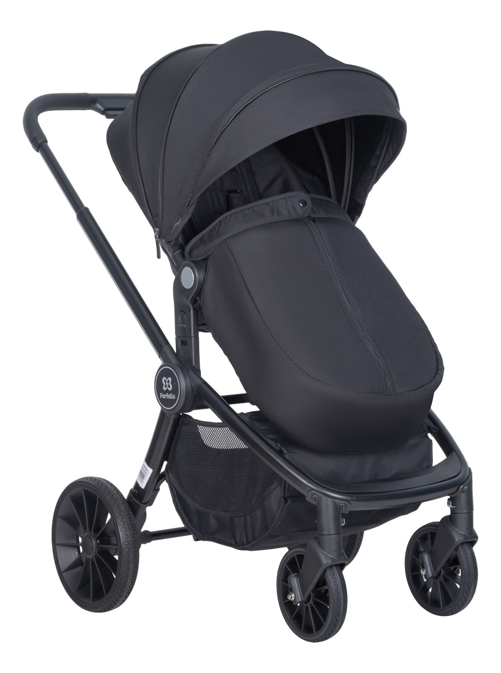 Коляска модульная 3в1 Baby shell (BBS-17 Black/Черный)
