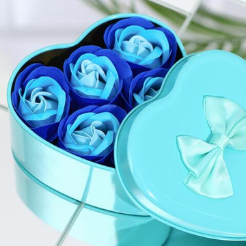 Мыльные розочки, трёхцветные