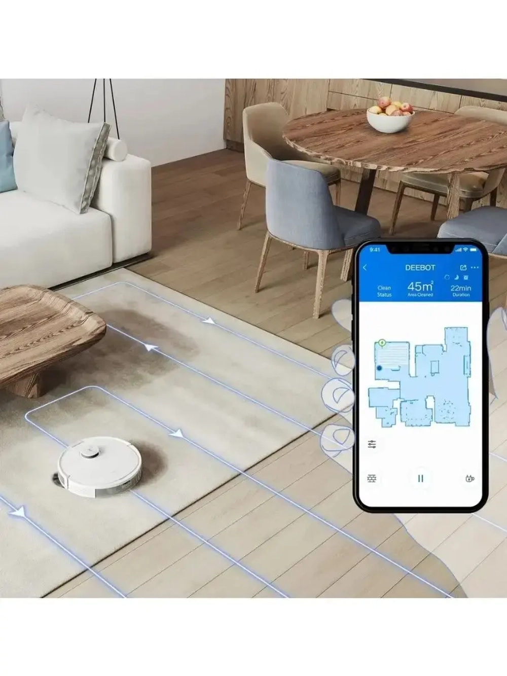 Робот-пылесос Ecovacs Deebot N8