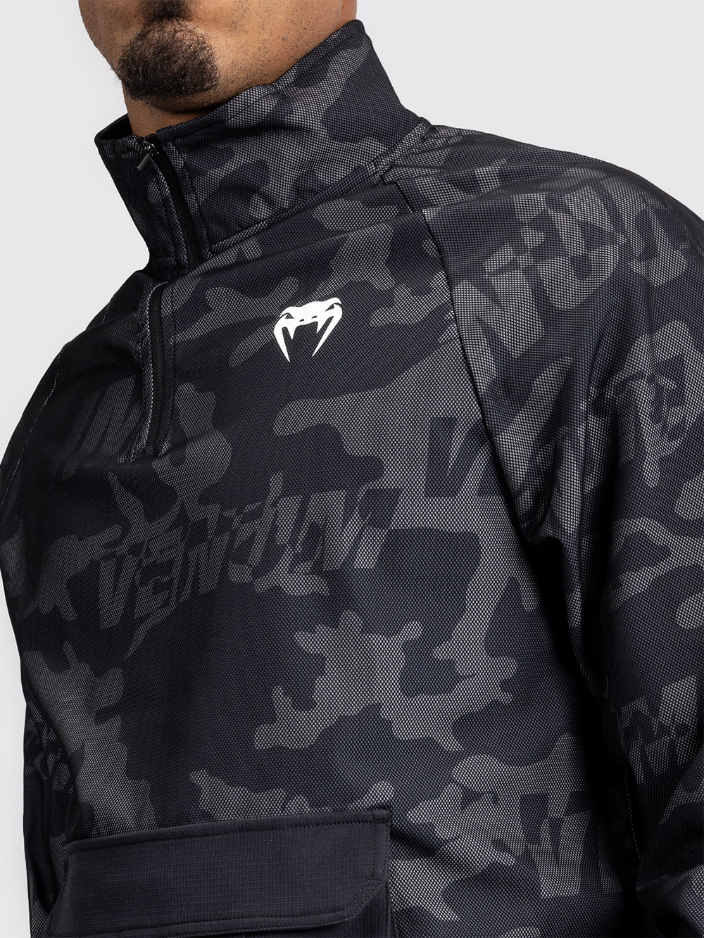 Худи Venum Trooper Black/Charcoal