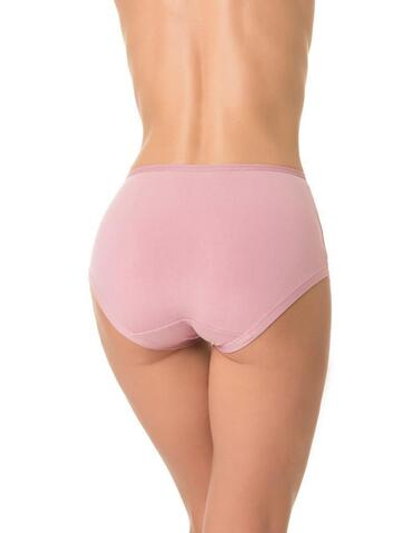 Трусы с высокой линией талии из бамбукового полотна (Размер: XL) (Цвет: серый)