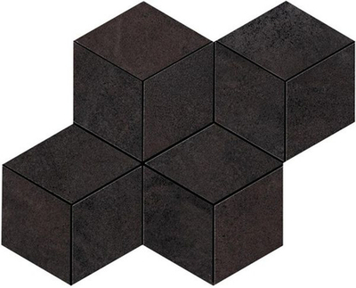 Мозаика Blaze Iron Mosaico Esagono LAPP