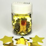 БЛЕСК 109 КОНФЕТТИ ЗВЁЗДЫ - ЗОЛОТО 3 сантиметра