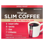 VitaCup, Растворимый кофе Slim Blend, средней обжарки, 24 палочки, по 3,7 г (0,13 унции) каждая