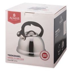 ЧАЙНИК AGNESS СО СВИСТКОМ, 3,1 Л
