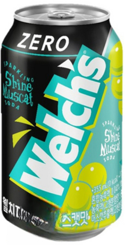 Газированный напиток Welchs Zero Shine Muscat "Мускат" 0.355 - банка