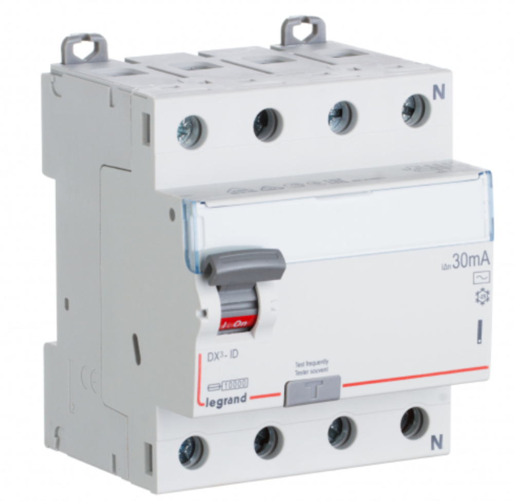 УЗО 4П 63А 300мА Legrand УЗО DX3 тип ACS N 411746