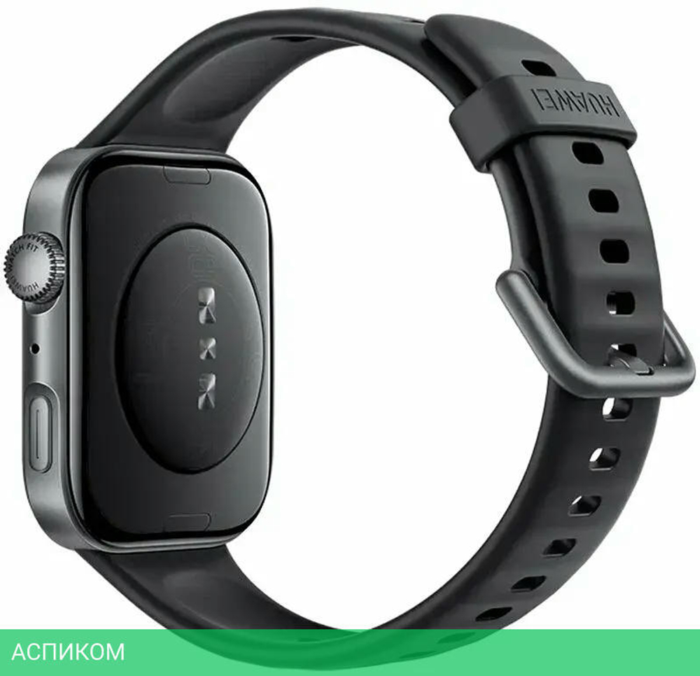 Умные часы Huawei Watch Fit 4 SYA-B09 Black Fluoroelastomer Strap (55020FAP)