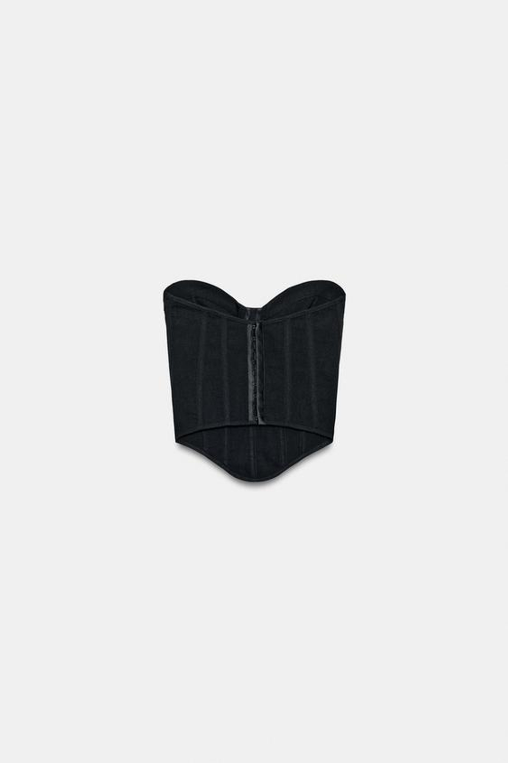 ZARA ТОП-КОРСЕТ — ZW COLLECTION, ЧЕРНЫЙ