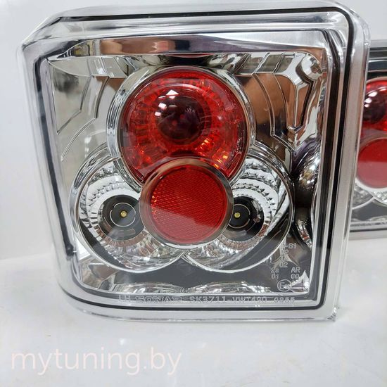 Задние фонари chrome для VW T4
