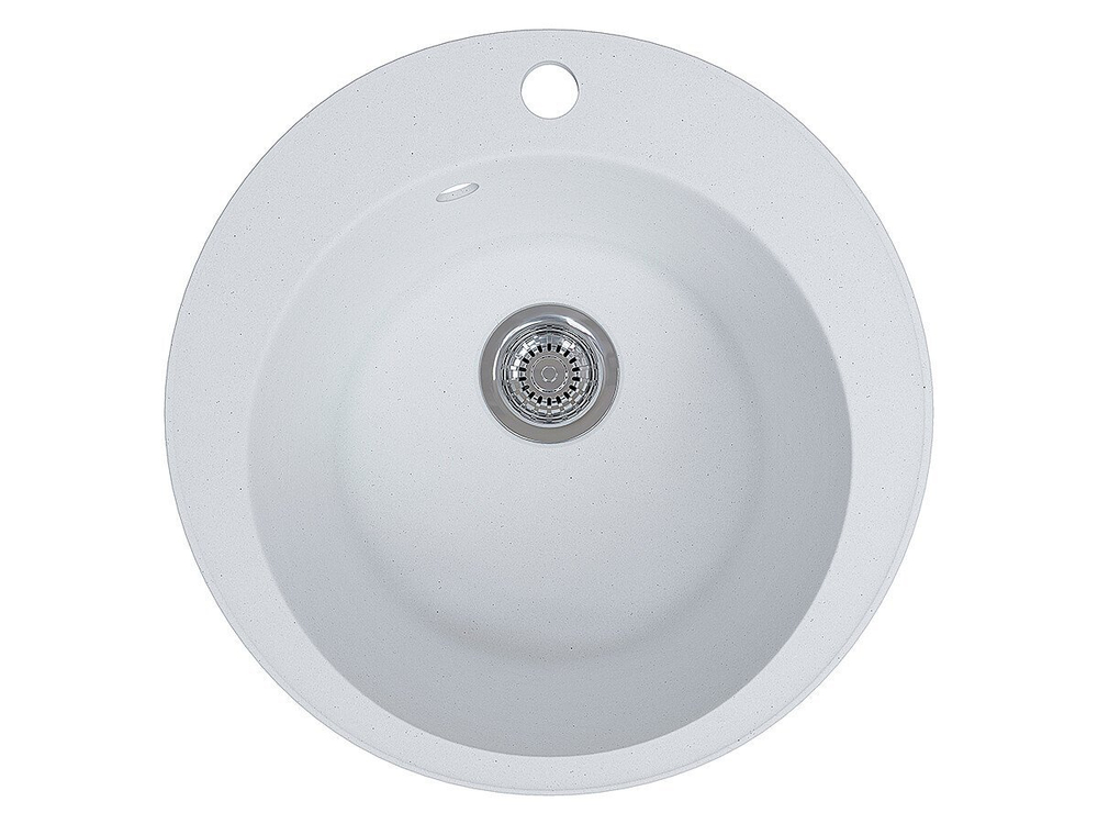 Мойка врезная Vivat 4718 1Ч МатБелый Искусственный камень
