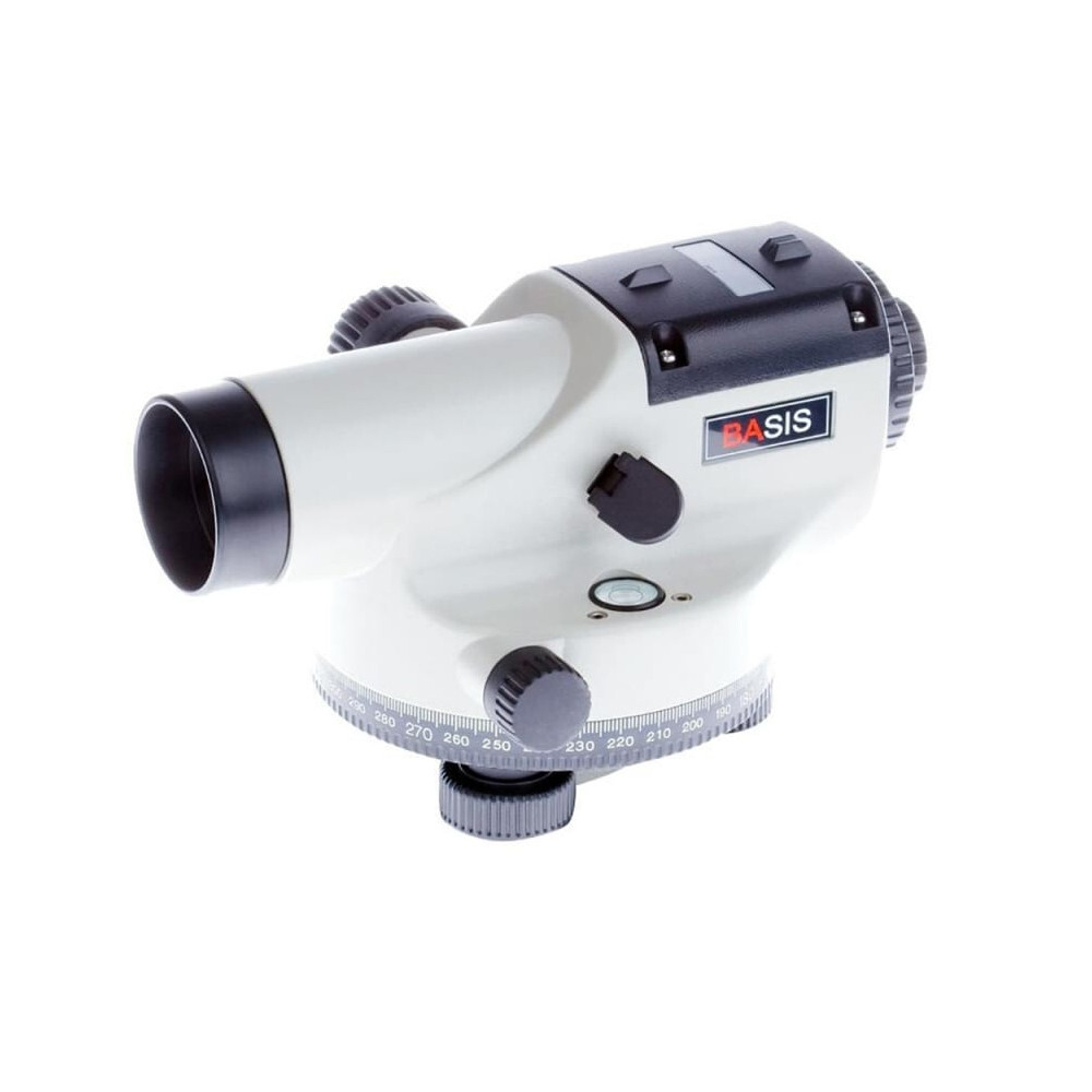 Оптический нивелир ADA Basis с поверкой + рейка нивелирная STAFF 3 + штатив алюминиевый Light