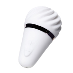 Белый вибромассажер 9,6см Satisfyer Little Wand
