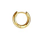 Моносерьга Small Click, позолота