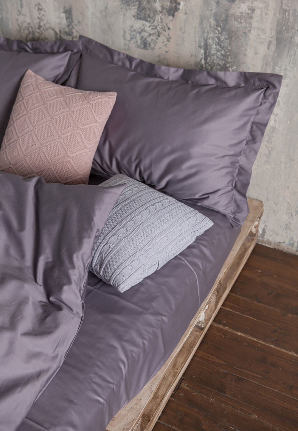 Наволочка 70x70см Luxberry Daily Bedding сливовая