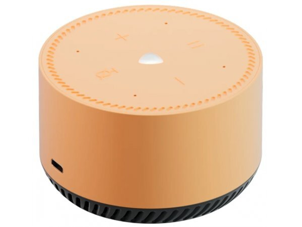 Умная колонка ЯНДЕКС Станция Лайт 5Вт, с голосовым помощником Алиса, бежевый