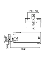 B22613-3 Смеситель для ванны BELZ