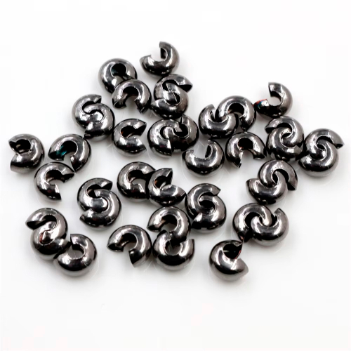 Укрывные бусины для маскировки кримпа 3/4/5 мм, Латунь