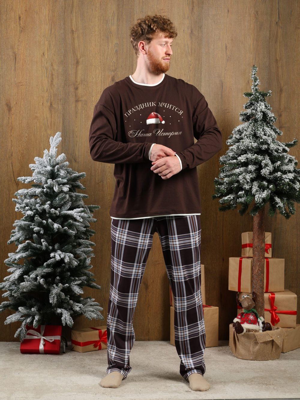 Костюм мужской Твикс-4 Виотекс КОРИЧНЕВЫЙ