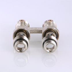 Узел для нижнего подключения радиатора (комплект) 1/2" х 3/4" («евроконус»)