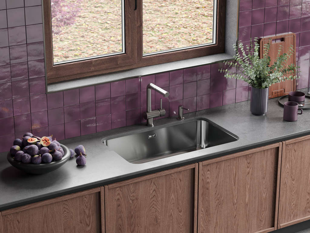 Мойка Omoikiri Omi 76-U/I-IN нерж. сталь | Нержавеющая сталь