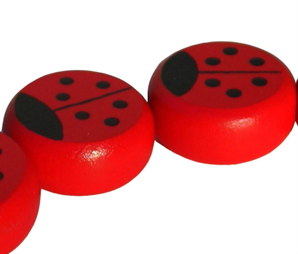 Шнуровка божьи коровки "За мамой"