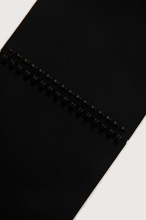 Скетчбук 20л., А5 "Black line. House", черный блок