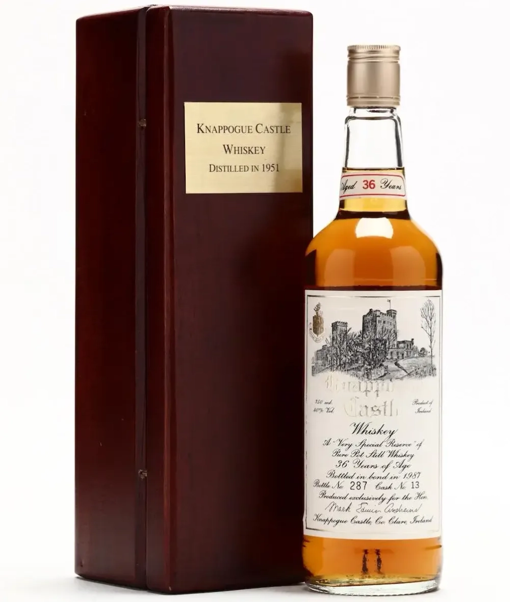 Виски Knappogue Castle 1951 в коробке 0,7 л.