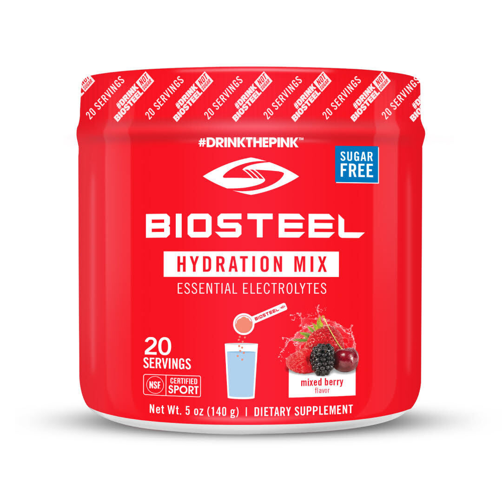 Изотоник Biosteel Hydration Mix Ягодный микс, 140 г