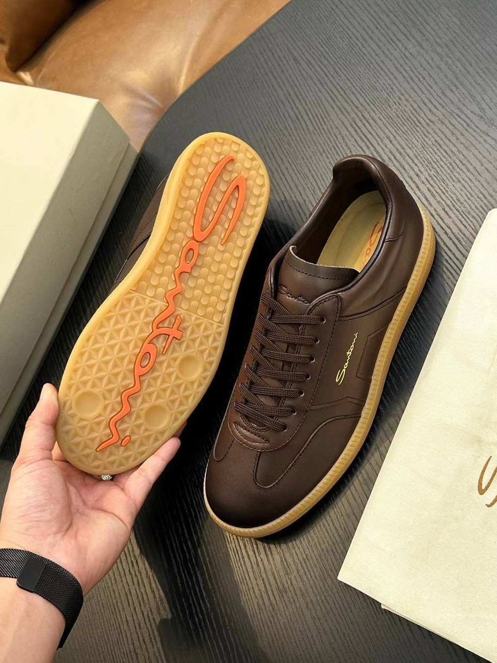 Кеды Santoni