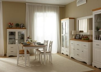 Белорусская белая мебель из сосны