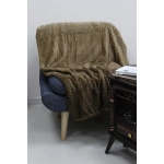 Плед 180*200см «ARIADNA», цвет золото, микрофлис, 260 гр/м²