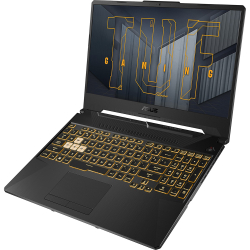 Ноутбук Asus TUF Gaming F15 FX506HEB-HN169 Eclipse Grey Core i5-11400H/16G/512G SSD/15,6"; FHD IPS 144Hz AG/NV RTX3050Ti 4G/WiFi/BT/DOS (90NR0703-M04360)