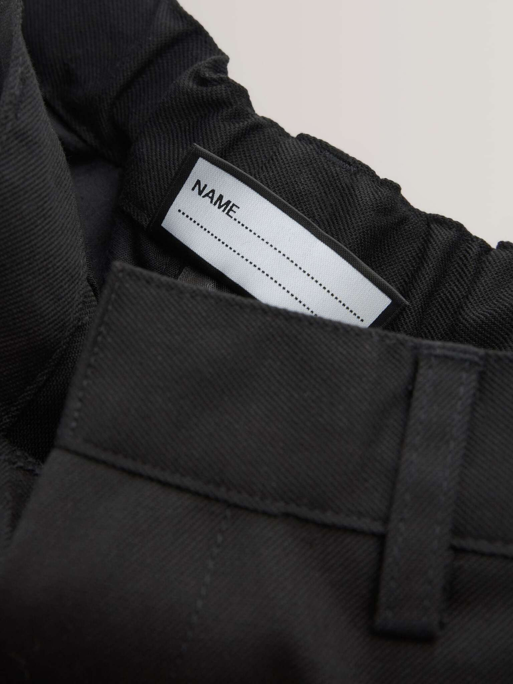 Брюки прямые школьные для мальчика Next 194-594, Черный