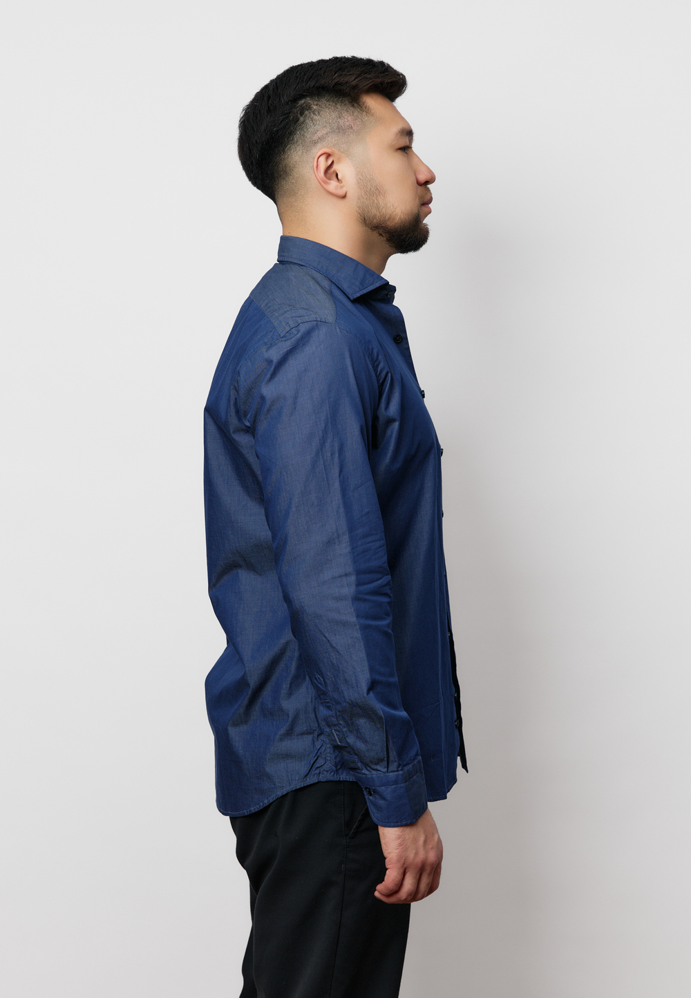 Рубашка мужская DENIM BLUE