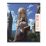 Тетрадь 48л., А5, линия, Alingar "Anime", скрепка, мелованный картон (стандарт), блок офсет, 4 дизайна в пленке т/у