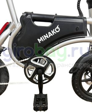 Электровелосипед Minako Smart (36V/10Ah) - Серый фото 2