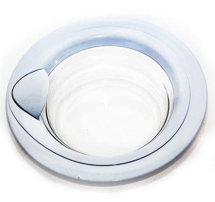 Люк в сборе (стекло люка в сборе с обрамлением) для стиральной машины Indesit (Индезит) 075320