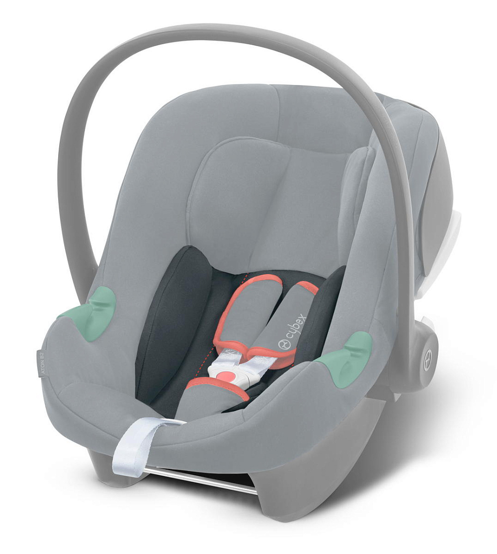 Коляска 3 в 1 Cybex Priam IV Rosegold complete и автокресло Aton B2 i-Size Steel Grey Sepia Black